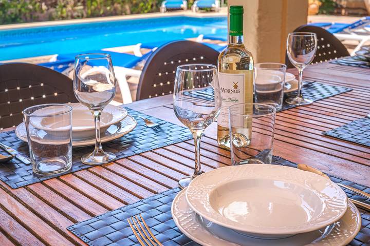 Ferienhaus Villa Karen mit Pool & Wlan in Sa Ràpita, Campos