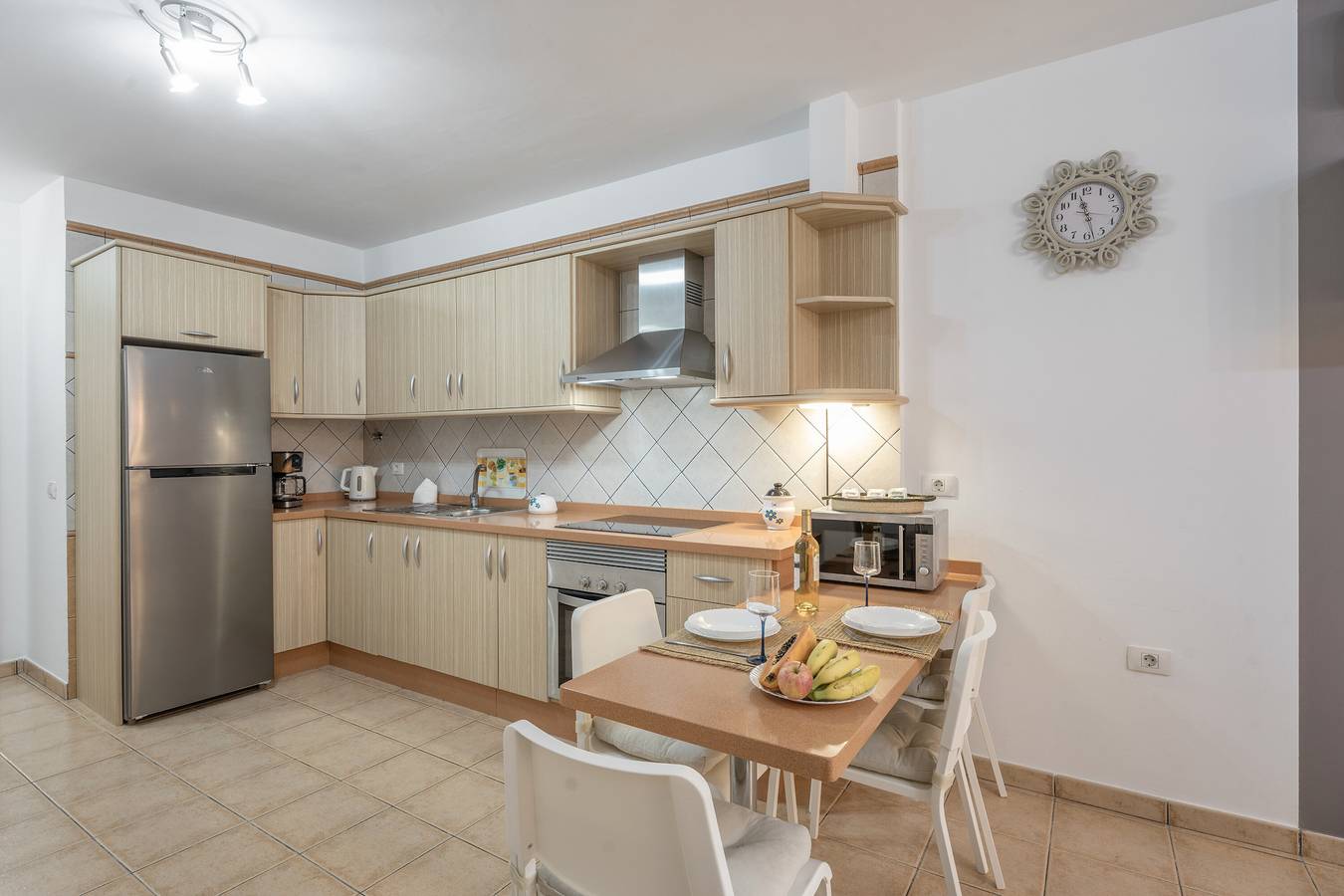 Ganze Wohnung, Ferienwohnung 'Casa Volcán Y Mar 1 Derecha' mit Balkon, Wlan und Klimaanlage in Playa San Juan, Guía de Isora