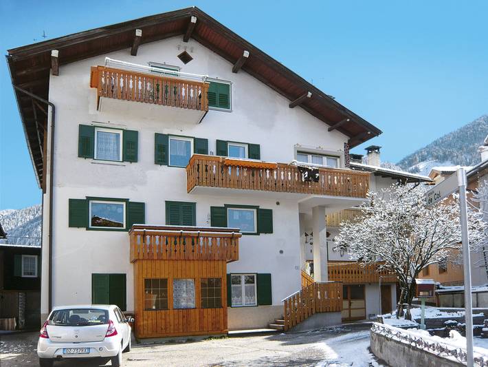 Appartamento per 8 persone, con Balcone a Pozza di Fassa