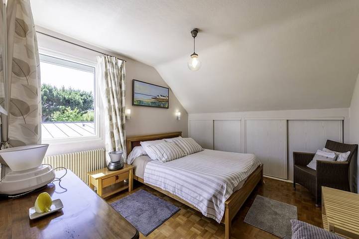 Villa pour 8 personnes, avec sauna ainsi que jardin et jacuzzi, animaux acceptés à Carantec - 4