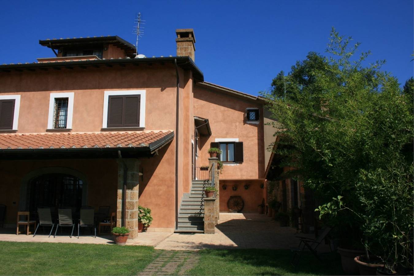 Villa voor 14 personen met tuin in Corchiano, Provincie Viterbo