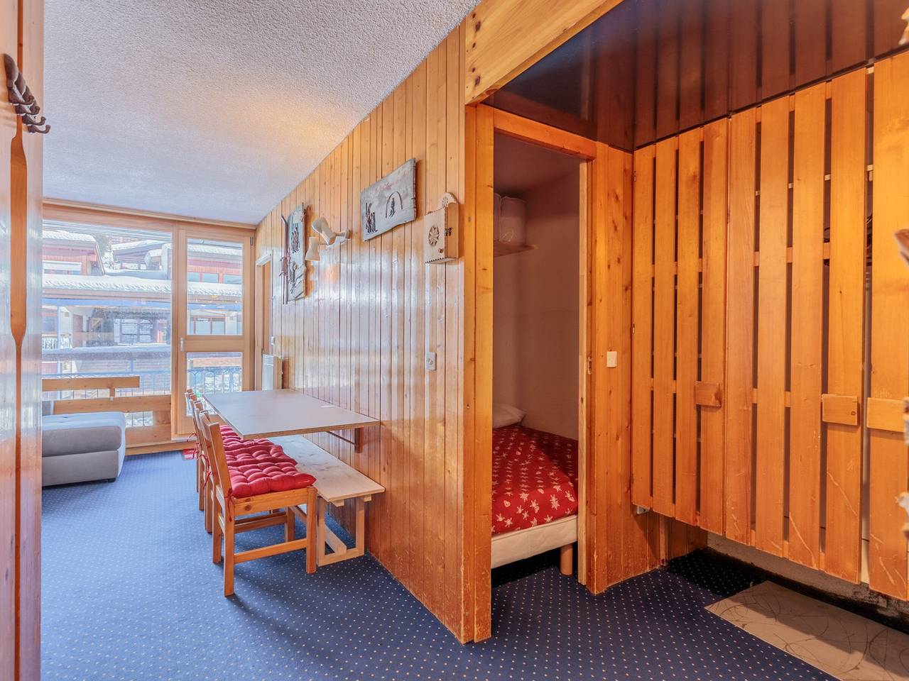 Appartement entier, Appartement calme Centre station Balcon in Arc 1800, Bourg-Saint-Maurice