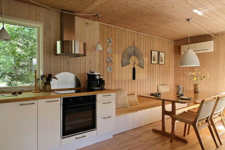 Casa de vacaciones con varias terrazas en la playa de Udsholt in Rågeleje, Kattegat Küste