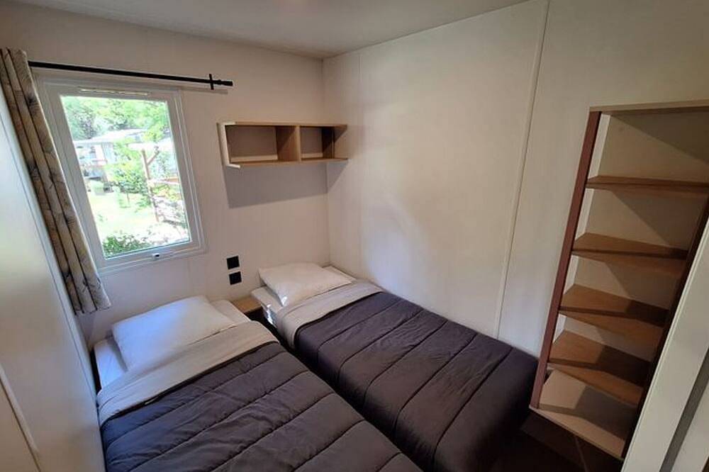 Mobilheim mit 3 Schlafzimmern und Terrasse in Valbonnais in Valbonnais, Nationalpark Écrins