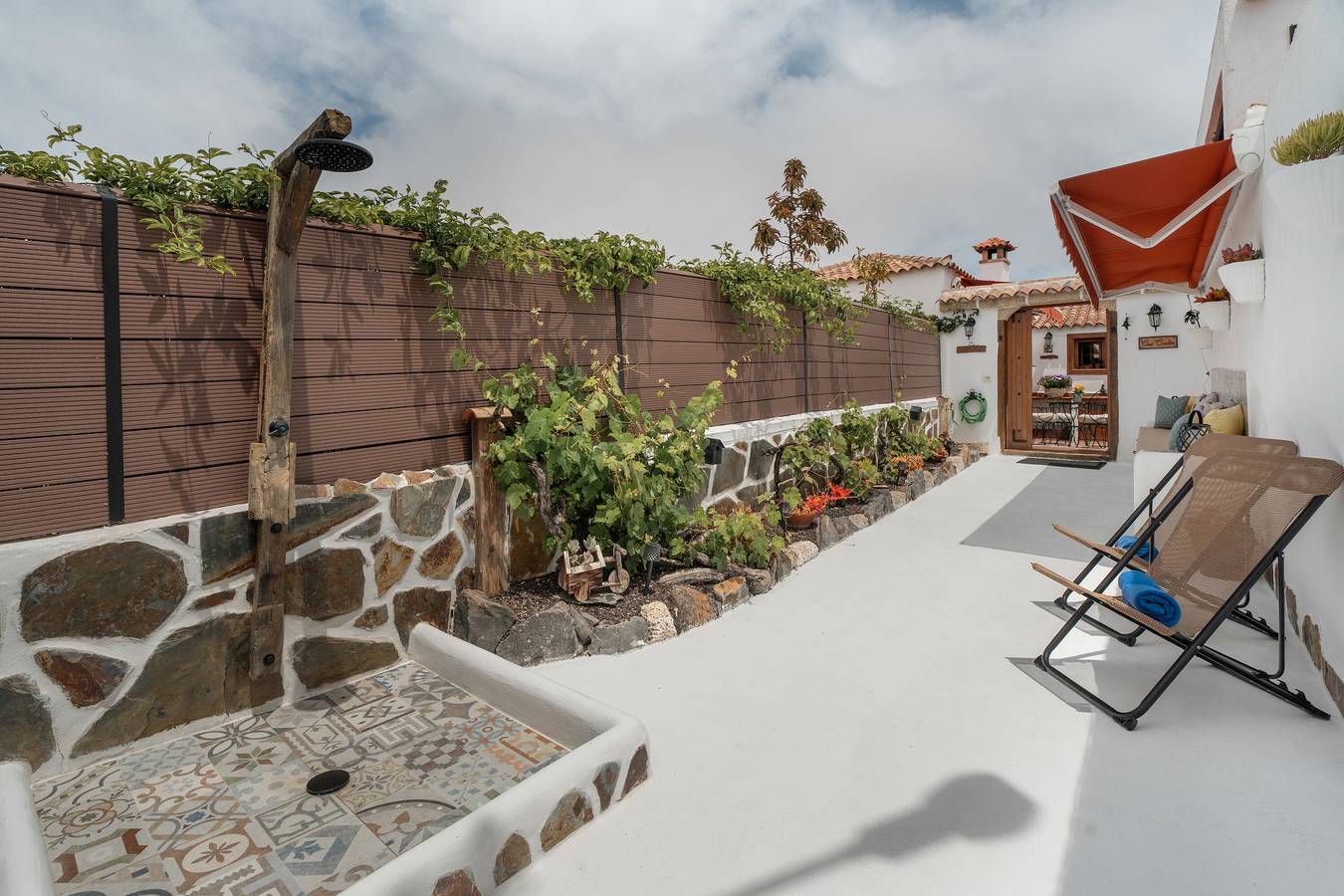 Casa de vacaciones 'La Casita De Conchita' con vistas al mar, Wi-Fi y aire acondicionado in Taucho, Adeje