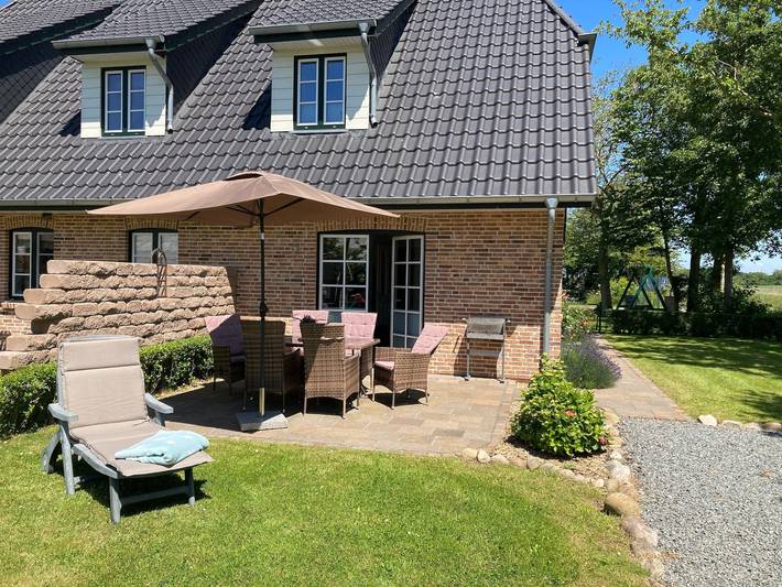 Ferienwohnung für 4 Personen, mit Terrasse und Garten in Oldsum - 4
