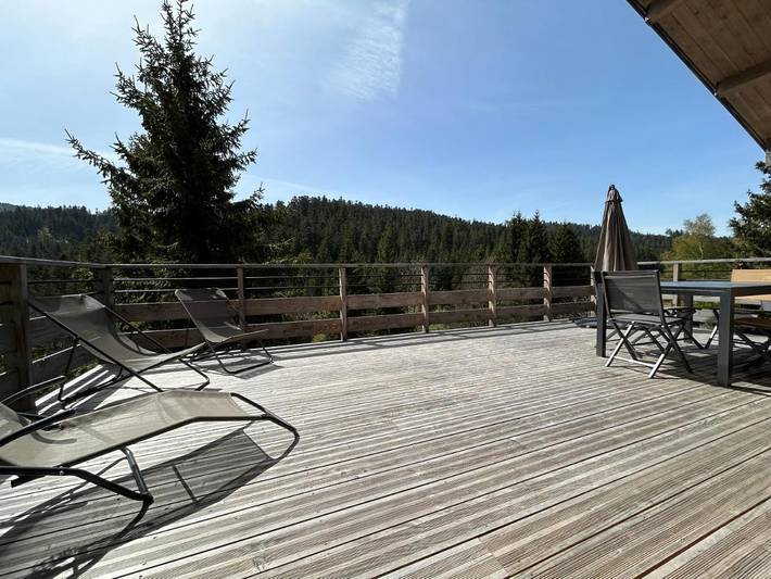 Chalet pour 6 personnes, avec jardin et vue, adapté aux familles