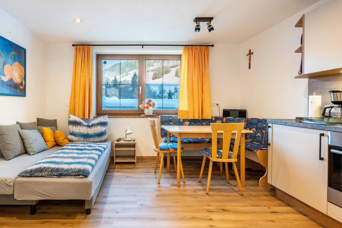Apartamento entero, Apartamento "Haus Wildenbach" con vistas a la montaña, terraza privada y Wi-Fi in Wildschönau, Montes del Kaiser