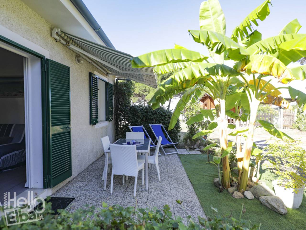 Appartamento intero, Appartamento vacanze per 4 persone con giardino in Biodola, Parco Nazionale Arcipelago Toscano