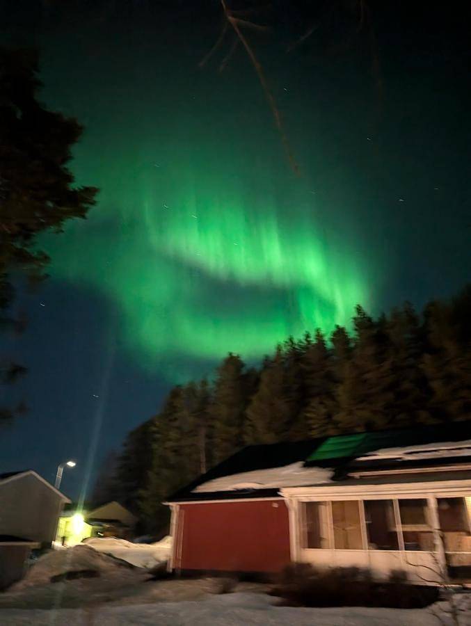 Landhaus für 6 Personen, mit Garten und Whirlpool sowie Sauna in Lappland (Schweden)