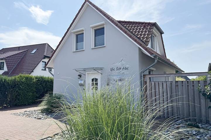 Ferienhaus für 4 Personen, mit Terrasse und Garten sowie Sauna, mit Haustier