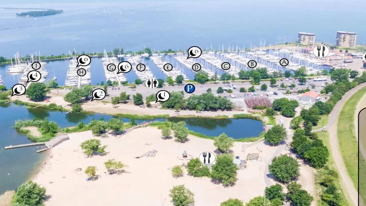 Boot für 2 Personen in Almere in Holländische Küste