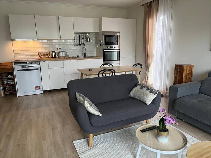 Appartement de vacances pour 6 personnes, avec balcon