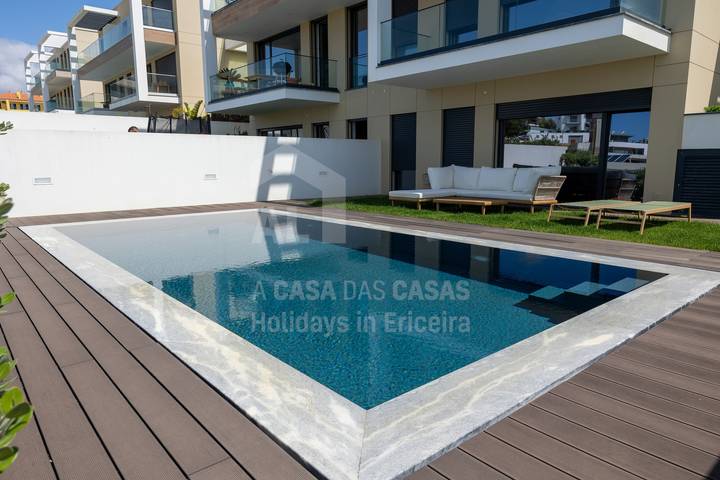 Casa rural para 8 personas, con balcón y jardín en Ericeira - 4
