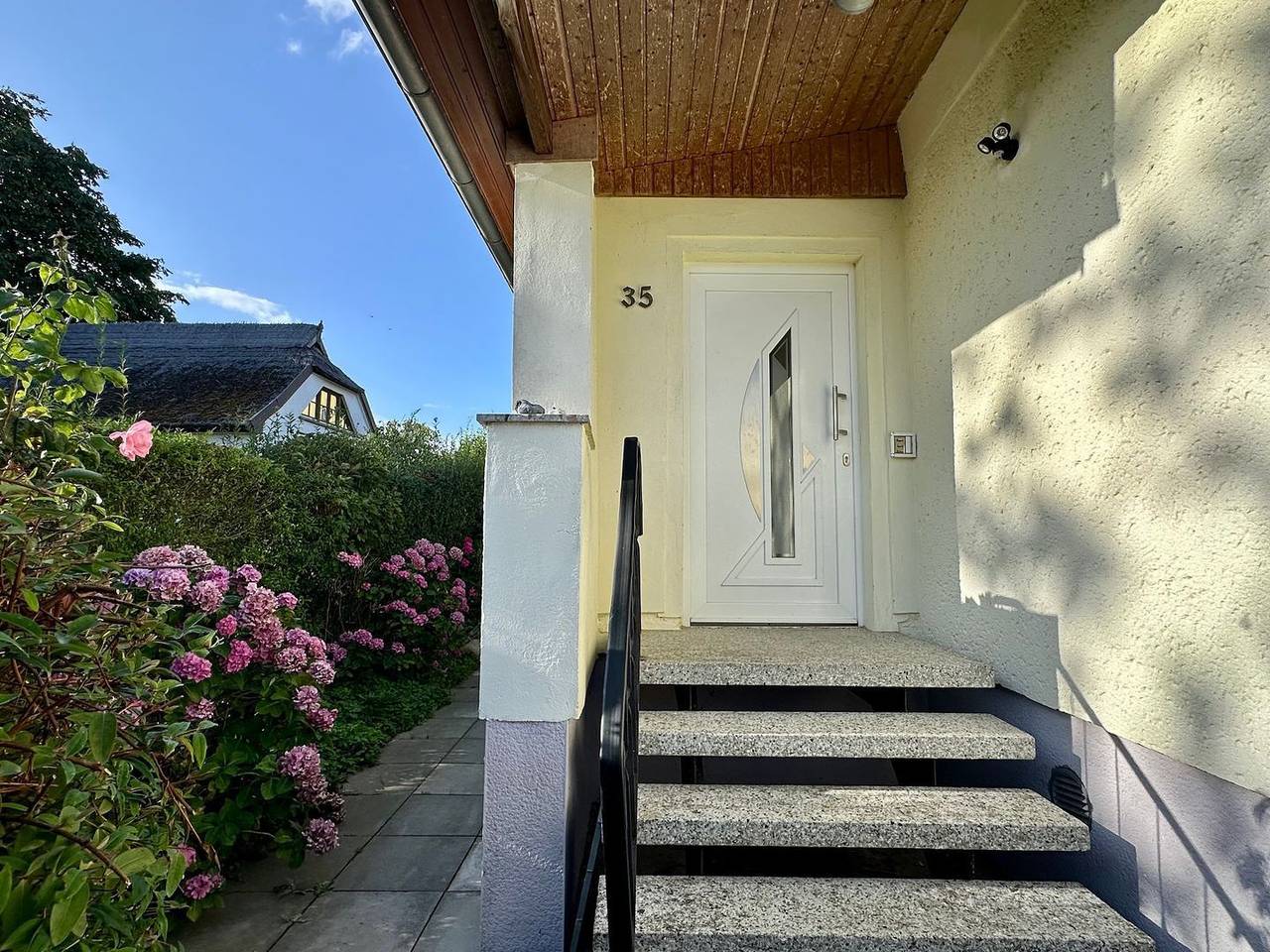 Ganze Wohnung, Ferienwohnung 1 Seeseite – gemütlich & Meerblick in Klein Zicker, Mönchgut