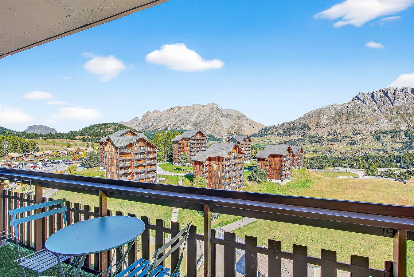 Ganzes Studio, Studio „Le 27“ mit Bergblick, Balkon & Wlan – 4 Schlafplätze, 2 weitere gegen Aufpreis in Saint-Étienne-en-Dévoluy, Le Dévoluy