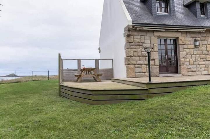 Maison de vacances pour 4 personnes, avec balcon et jardin, animaux acceptés