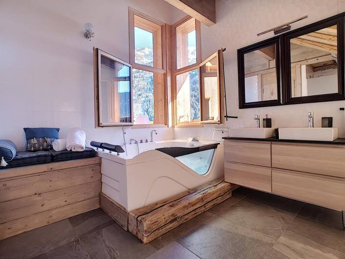 Chalet pour 14 personnes, avec sauna ainsi que terrasse et vue à Vaujany - 4