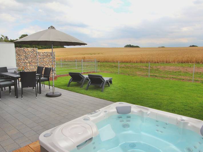 Ferienhaus für 7 Personen, mit Garten und Sauna sowie Terrasse in Göhren-Lebbin