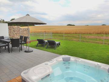 Ferienhaus für 7 Personen, mit Garten und Terrasse sowie Sauna in Göhren-Lebbin