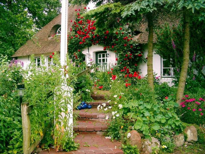 Pension für 4 Personen, mit Garten auf Eiderstedt