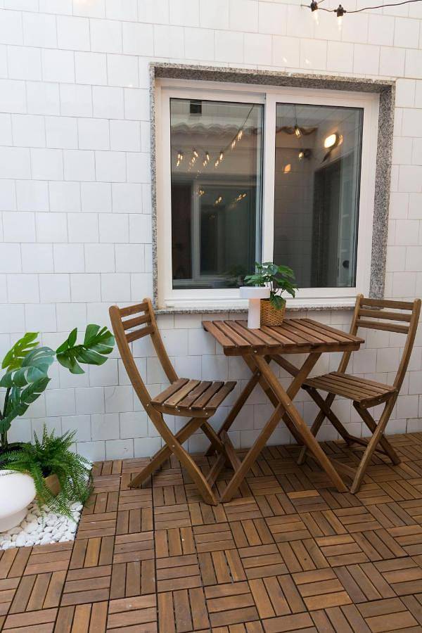 Apartamento para 6 personas, con terraza en Portonovo