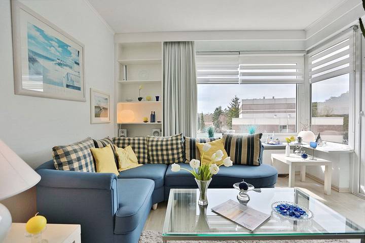 Ferienwohnung für 3 Personen, mit Balkon und Sauna in der Mecklenburger Bucht