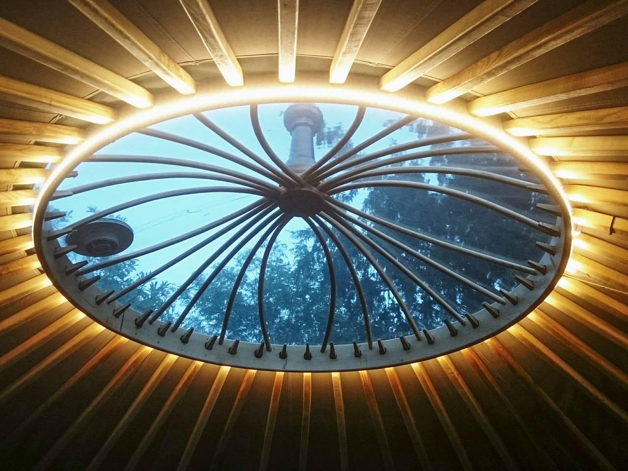 Elodie Yurt in Bishopsteignton, Devon