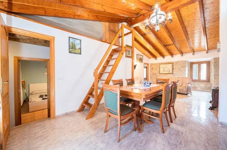 Casa de vacaciones 'C'an Artur' con terraza privada y Wi-Fi in Binisalem, Interior de Mallorca