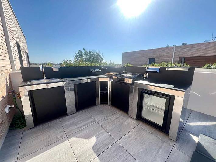 Appartement de vacances pour 6 personnes, avec piscine et balcon/terrasse, adapté aux familles