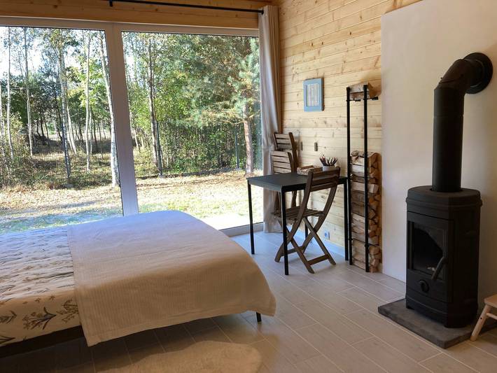 Wrzosowisko - Forest Hideaway for Two in Masovia