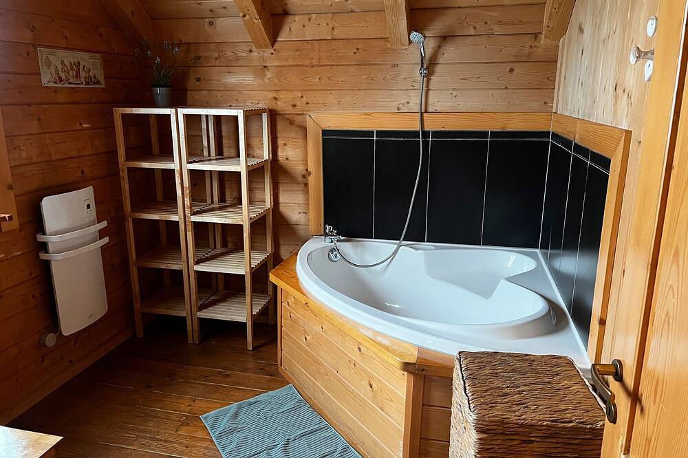 Chalet 'De Lucie et Lison' con vistas a la montaña, terraza privada y Wi-Fi in Erckartswiller, Región de Saverne