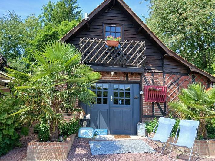 Gîte pour 2 personnes, avec terrasse et jardin à Tortefontaine