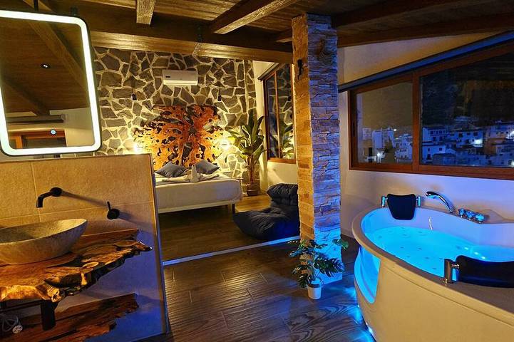 Ferienhaus für 6 Personen, mit Balkon und Whirlpool, mit Haustier - 1