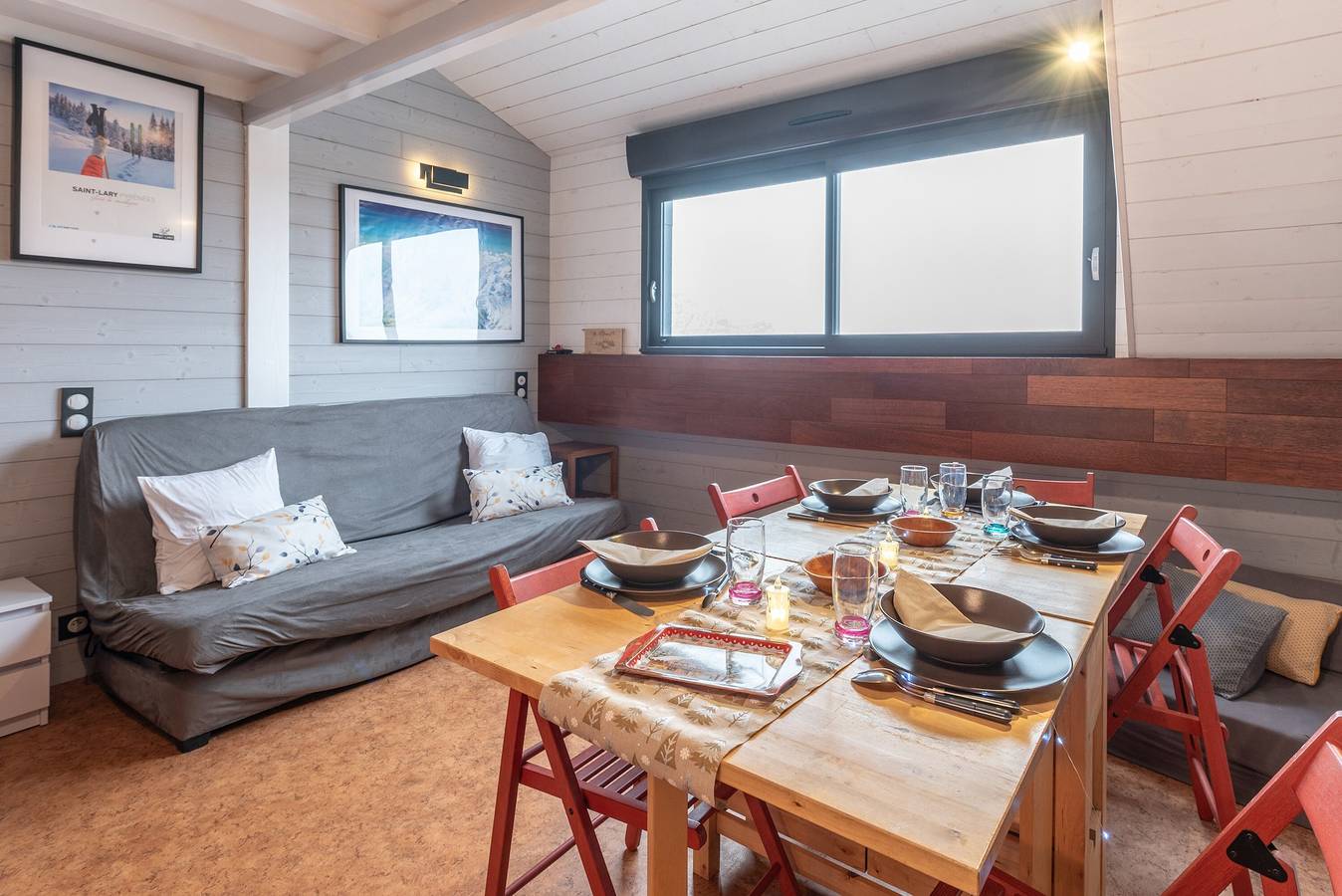 Geheel appartement, Appartement 'Sol Y Neou' met bergzicht in Saint-Lary-Soulan, Nationaal park de Pyreneeën