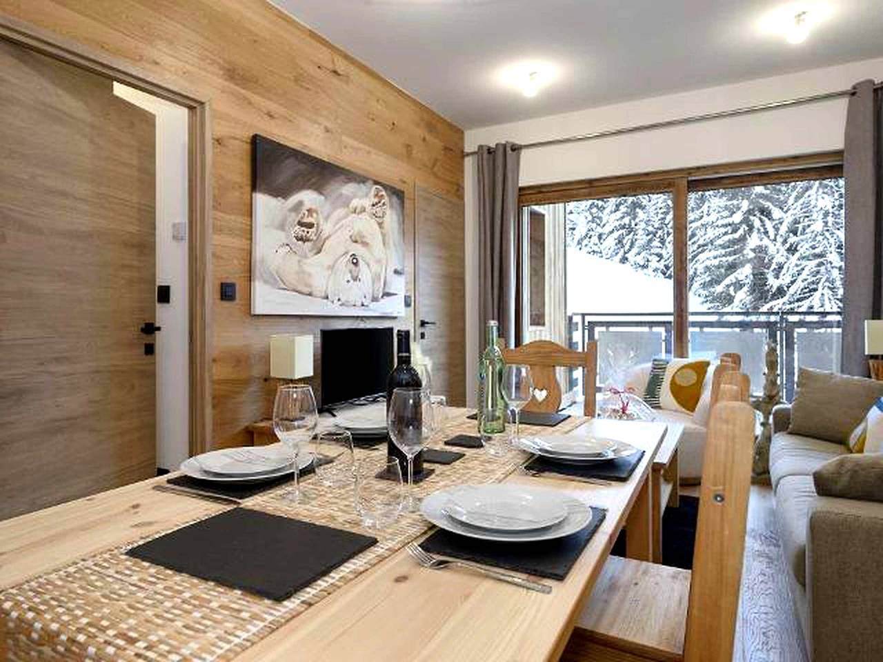 Appartement entier, Appartement de vacances pour 6 personnes in Saint-Bon-Tarentaise, Courchevel