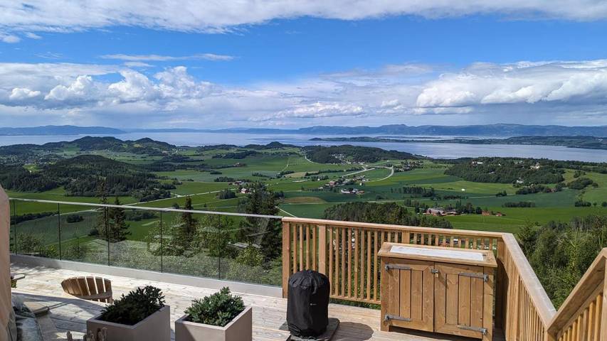 Camping für 2 Personen, mit Terrasse und Ausblick in Norwegen - 3