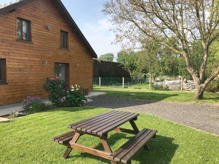 Gîte pour 5 personnes, avec vue et jardin, animaux acceptés à Guilmécourt