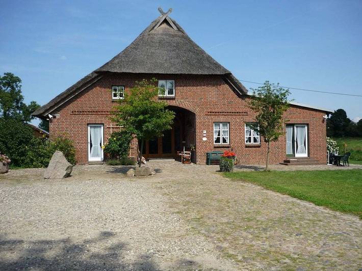 Ferienhaus für 3 Personen, mit Terrasse und Garten