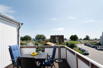 Ferienwohnung für 2 Personen, mit Balkon, kinderfreundlich an der Ostsee