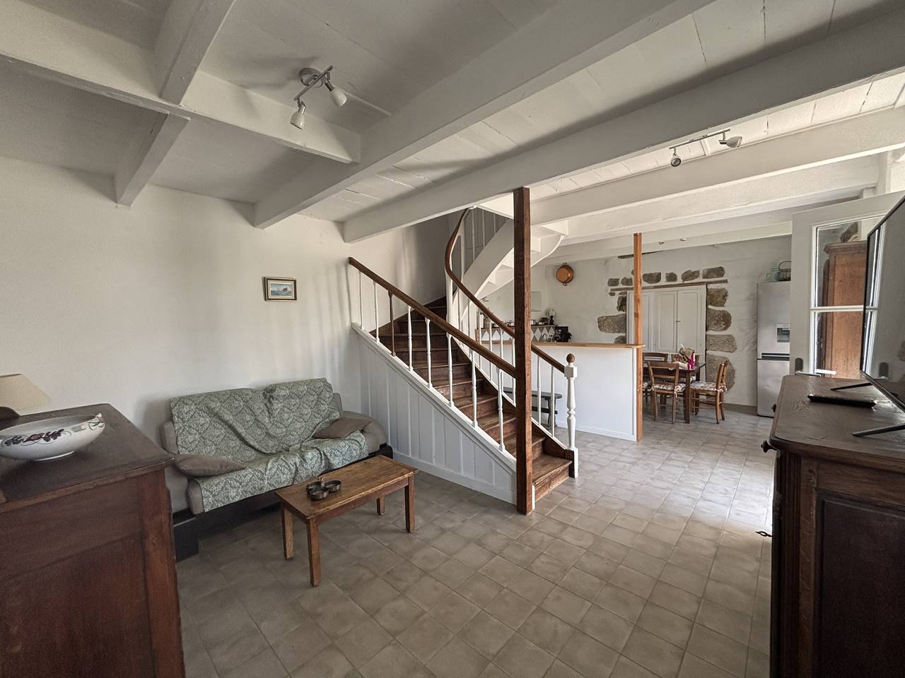 Maison de vacances pour 6 personnes avec jardin in Trévou-Tréguignec, Côte de Granit Rose