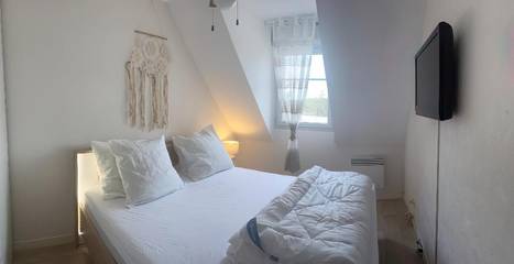 Gîte pour 4 personnes, avec vue et balcon, adapté aux familles dans Quend Plage