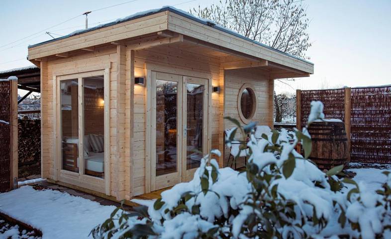 Ferienhaus für 7 Personen, mit Sauna und Ausblick sowie Seeblick und Garten am Bodensee - 2