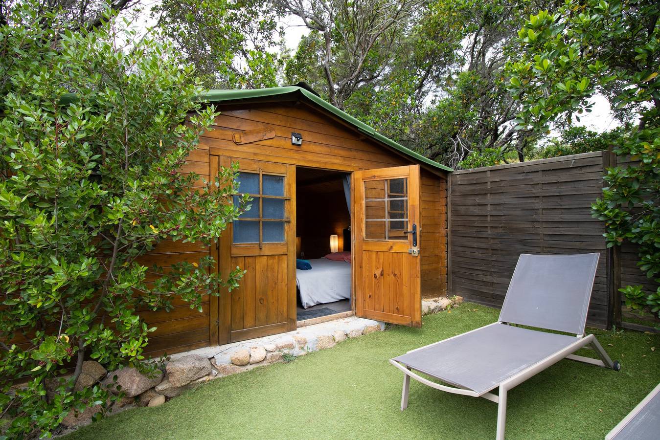 Chalet 'De La Plage U Tempu' met Uitzicht op Zee, Wifi en Airconditioning in Coti-Chiavari, Ajaccio regio