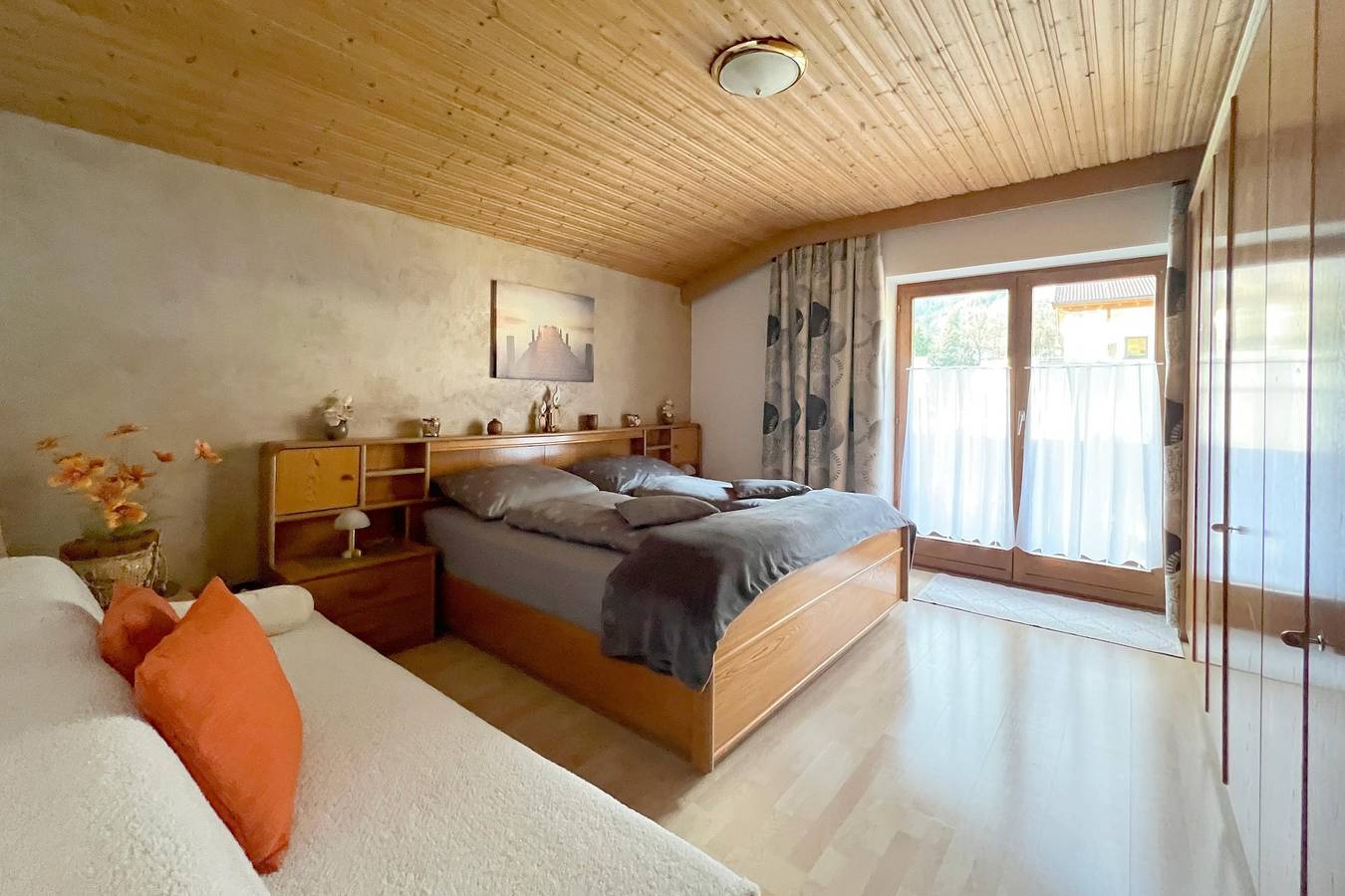 Cały apartament wypoczynkowy, Apartment/2 Schlafräume/Bad, Wc in Kumak, Chiemgau Alps