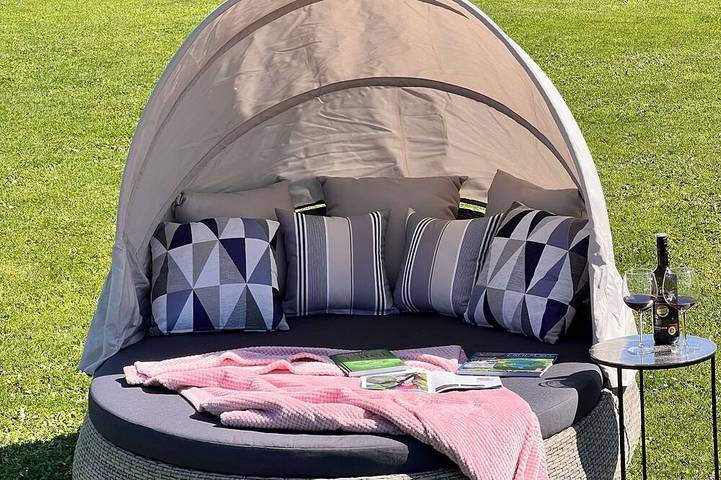 Appartement de vacances pour 5 personnes, avec terrasse et jardin