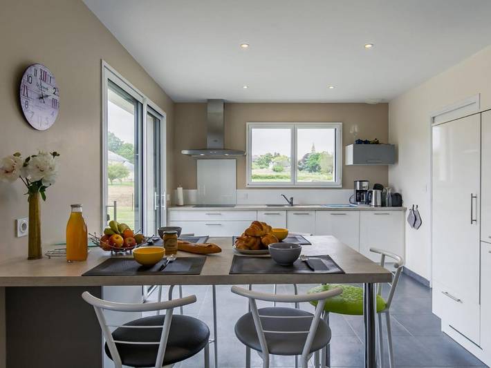 Location de vacances pour 6 personnes, avec jardin et terrasse à Tréflez - 3