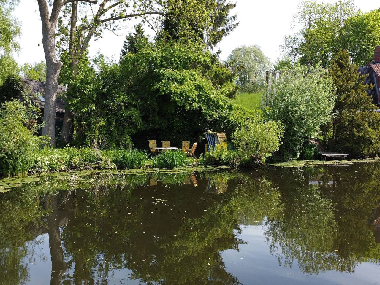 Ferienhaus Reetdachkate - Reetdachkate in Krautsand, Drochtersen
