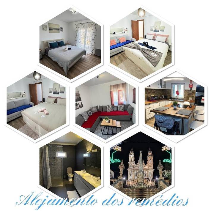 Apartamento de férias para 6 pessoas, com Varanda e Terraço e ainda Vista em Município de Lamego
