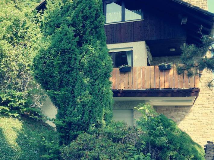 Ferienwohnung für 5 Personen, mit Balkon und Seeblick sowie Garten, kinderfreundlich - 1